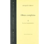 Obras Completas - Tomo I (PENSADORES ESPAÑOLES MODERNOS)