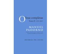 Obras Completas (tomo Ii: 1991-2007)
