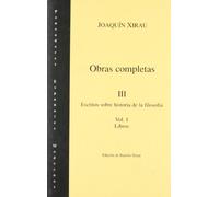 Obras Completas - Tomo III, Volumen 1 (PENSADORES ESPA?OLES MODERNOS)
