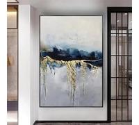 Obras de arte abstractas, impresiones en lienzo, arte mural, póster moderno para sala de estar, decoración del hogar, impresiones en lienzo (30 x 45 cm/sin marco)