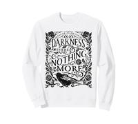 Obras de Arte de Cuervo gótico Oscuro, Literatura Vintage Sudadera