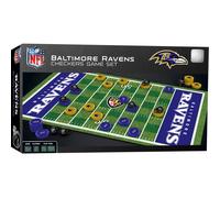 Obras maestras. Juego de mesa de damas de los Baltimore Ravens de la NFL con licencia oficial para familias y ni os de 6 a os en adelante.
