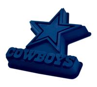 Obras Maestras - Molde para Pastel de los Dallas Cowboys de la NFL - Molde de Silicona para Hornear con el Logotipo del Equipo, Talla Ϊnica