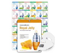 Obs Lab? Orangersoses? PACK COMBUTADO DE 30 PCS MASK VITAL MSCARA DE PATRIN COREANA COREANA HOJA COREANA DE PATRADO | Rutina de cuidado de la piel