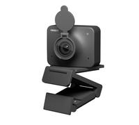 OBSBOT Meet 1080p, Webcam con IA y Micrófono con Cancelación de Ruido, Modo Belleza, Fondo Difuminado, Gran Angular, HDR, Tapa de Privacidad, Webcam para PC/Mac/Portátil/Zoom/Skype/Teams