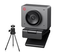 OBSBOT Meet SE 1080P 100FPS Cámara Web para PC, cámara Web USB con Seguimiento de IA, micrófono, trípode, HDR Escalonado, Modo Belleza, cámara de transmisión Plug&Play para computadora portátil Gris