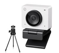 OBSBOT Meet SE 1080P 100FPS Cámara Web PC, cámara Web USB con Seguimiento de IA, micrófono, trípode, HDR Escalonado, Modo Belleza, cámara de transmisión Plug&Play para computadora portátill Blanco