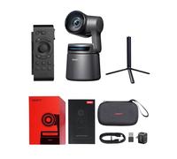 OBSBOT Tail Air & Remote Controller & Tripod Combo, Cámara PTZ con Seguimiento por IA, Aplicación Inteligente, Control por Gestos, Webcam HDMI/USB-C/Inalámbrica, Cámara de Vídeo para Streaming en Vivo