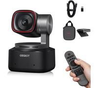 OBSBOT Tiny 2 Cámara Web con Control Remoto Inteligente, PTZ 4K con IA