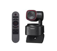 OBSBOT Tiny 2 Lite Webcam 4K & Smart Remote Combo, Cámara PTZ de Streaming con Seguimiento por IA, Sensor de 1/2", Control por Gestos, 60 fps, HDR, Micrófonos, Webcam para Ordenador de Sobremesa, Port