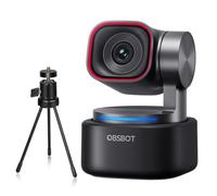 OBSBOT Tiny 3 con Trípode, PTZ 4K Cámara Web Sensor de 1/1.28"