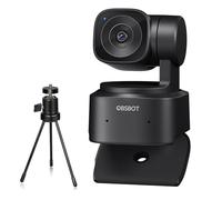 OBSBOT Tiny SE Webcam pour PC, Full HD 1080P 100FPS USB Avec suivi AI, Microphone, trépied, HDR décalé, Double ISO, caméra de Streaming Plug&Play pour ordinateur Portable/de Bureau, appels vidéo