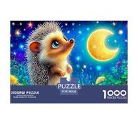 Observación de Estrellas en el Erizo Juego Familiar Multicolor Un Puzzle para Crear Momentos Únicos Original, Adultos Y Niños Desde 14 Años 38x26cm/1000pcs