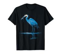 Observador de Aves Blue Heron Bird Watching Camiseta