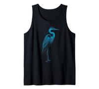 Observador de Aves Blue Heron Bird Watching Camiseta sin Mangas