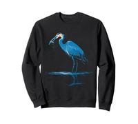 Observador de Aves Blue Heron Bird Watching Sudadera