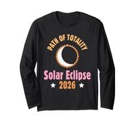 Observador de la trayectoria de la totalidad del Eclipse Solar Total 2026 Manga Larga