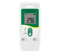 Observador industrial de humedad y temperatura, pantalla LCD grande, capacidad de datos de 32 K, informes CSV automáticos, uso en bastidores, higrómetro de almacenamiento medicinal