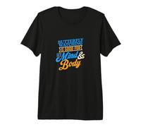 Observar Mariposas es Bueno para mi Mente y Cuerpo Camiseta Premium