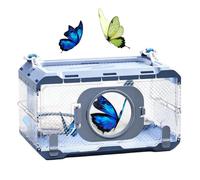 Observation Box for Kids - Foldable Cage with Magnifier | Outdoor Children's Nature Explorer Toy | For Kindergarten Science Plant Animal Pet, Educational Set