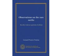 Observations on the rare earths: the ultra-violet are spectrum of yttrium