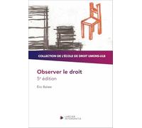 Observer le droit 5ed