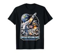 Obsesionado con Volver a la Luna 2028 Camiseta