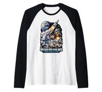 Obsesionado con Volver a la Luna 2028 Camiseta Manga Raglan
