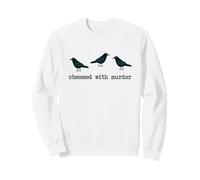 Obsessed with Murder Group of Crows Ravens Sudadera