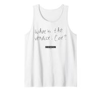 Obsession What’s The Verdict Cat Camiseta sin Mangas