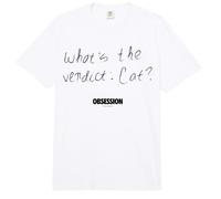 Obsession What’s The Verdict Cat Comfort Colors Adult Heavyweight T-Shirt
