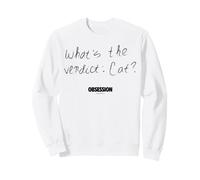 Obsession What’s The Verdict Cat Sudadera