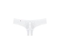 OBSESSIVE - ALABASTRA THONG CON ABERTURA BLANCO S/M