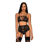 Obsessive Basitta Ensemble 3 pcs - Noir