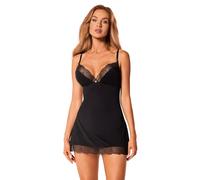Picardías Obsessive Bella Rou Negro, Talla XL/2XL