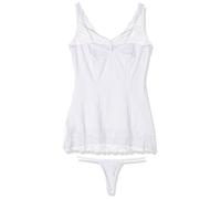 Obsessive - Miamor Chemise & Thong White L/XL
