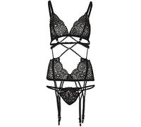 Obsessive Mixty Corsés eróticos Black L/XL