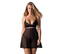 Obsessive Nutris Muñeca bebé y tanga para mujer Black M/L