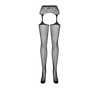 Obsessive Medias con liguero S307 Negro XL/XXL
