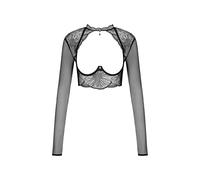 Obsessive Top Sujetador con Copa Media Mibelia Top, Negro,M-L