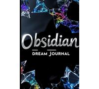 Obsidian Dream Journal: Lined Dream Notebook for Nighttime Reflections, Sleep Tracking, and Creative Journaling | 6" x 9" | 120 Pages