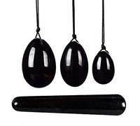 Obsidian Yoni Egg Massage Ball Set Natural Stone Jade Eggs Women Kegel Massager Muscle Tighten yoni massage wand-type 1