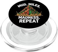 Obstacle Course Racing Mud Miles Madness Repeat PopSockets PopGrip para MagSafe