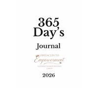 Obstacles to Empowerment Journal 2026: 365 Days to Heal, Grow & Rise Beyond Limits: Black & White Edition - Affordable Print Version