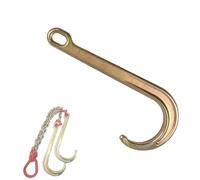 Obstáculos Coche Gancho De Remolque 5T J - Gancho De Cadena Colgante Tipo J, Tipo J Gancho De Seguridad Para Remolque, Cadena De Remolque De Transporte, Gancho De Seguridad Galvanizado Cuerdas para re