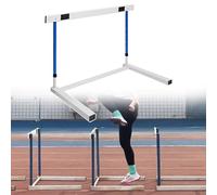 Obstáculos de carrera de altura ajustable para entrenamiento de velocidad al aire libre, equipo de perforación de agilidad para deportes atléticos, paquete de 4