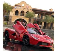 OBTABYBQX Fundición a presión 1:24 For Ferrari Lafayette Modelo Coche Deportivo Aleación Escala Modelo Vehículo Metálico Exquisito Adornos For Coleccionistas Recuerdo(Open Red)