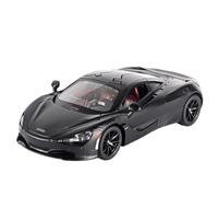 OBTABYBQX Fundición a presión 1:24 For McLaren 720S Modelo Coche Deportivo Aleación A Escala Modelo Vehículo En Miniatura Realista Colección De Exposición Recuerdo(Black)