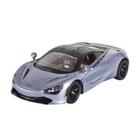 OBTABYBQX Fundición a presión 1:24 For McLaren 720S Modelo Coche Deportivo Aleación A Escala Modelo Vehículo En Miniatura Realista Colección De Exposición Recuerdo(Silver)
