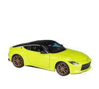 OBTABYBQX Fundición a presión 1:24 For Nissan Z Modelos Coches Aleación Escala La Moda Metal Vehículos Modelo Exhibición Colección Recuerdos Recuerdo(Yellow)